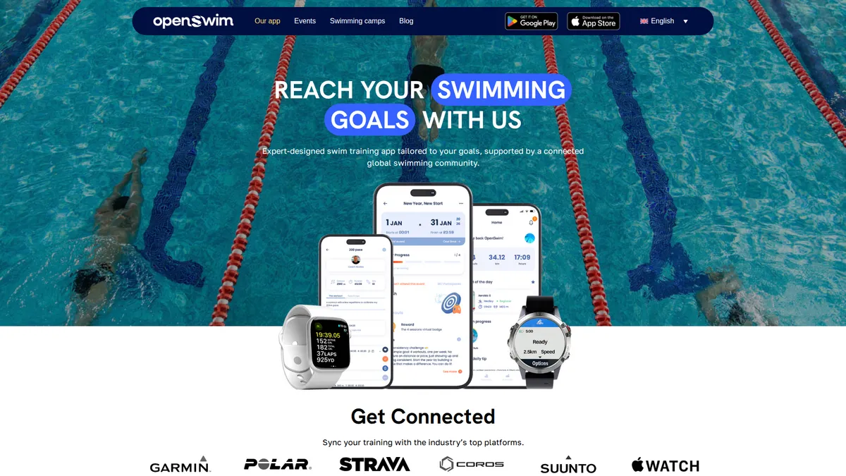 OpenSwim Website