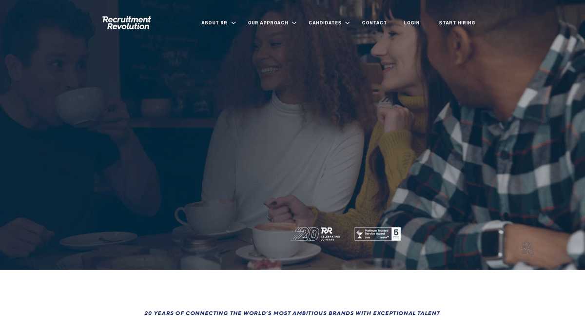 Recruitment Revolution Website